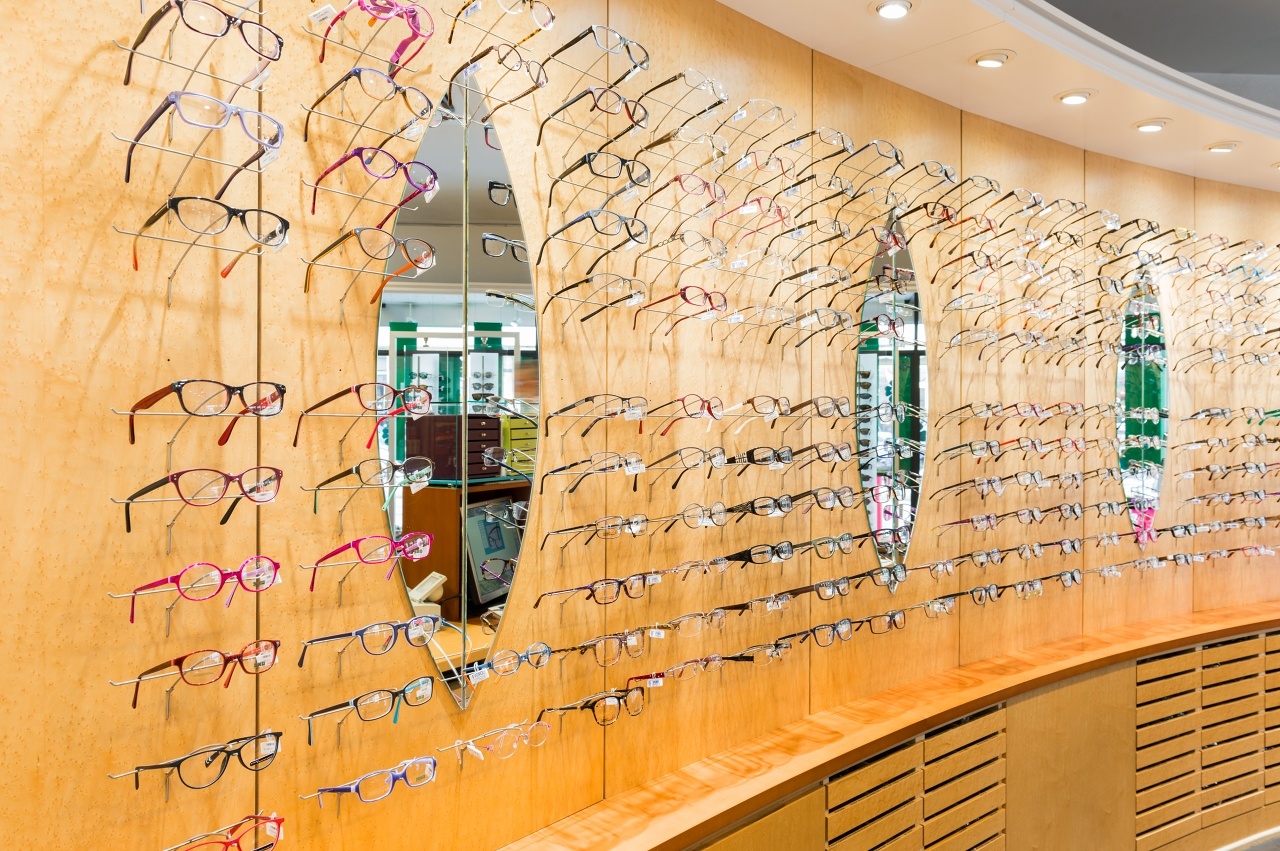 Lunettes dans le magasins de Voirol à Genève